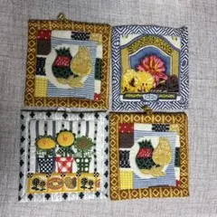 鍋敷き　4枚セット