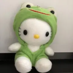 【未使用】ハローキティ　着ぐるみ　ぬいぐる　マスコット　ボールチェーン　レア