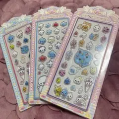 しずくちゃん　あわわちゃん　3シートセット！