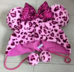 ディズニーファンキャップ ミニー ピンク