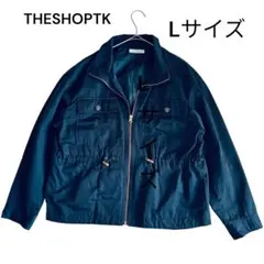 THESHOPTKアウタージャンパーLサイズ紺色のサムネイル