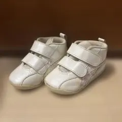 asics SUKU2 ベビーシューズ ファーストシューズ（花柄）13.5cm