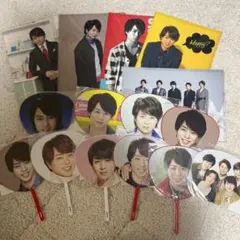嵐 櫻井翔 クリアファイル ミニうちわ セット