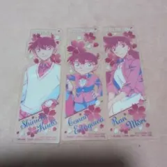 名探偵コナン ブックマーク 3点セット