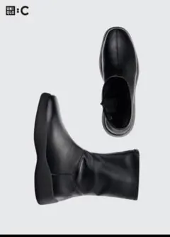 UNIQLO Cストレッチショートブーツ 26cm