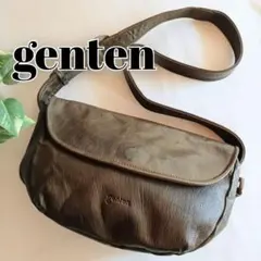 genten ゲンテン アッティーボ ショルダーバッグ バッグ ネイビー