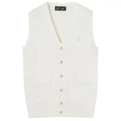 【新品】EASTBOY セーターベスト前開きベスト〈7G〉サイズ9