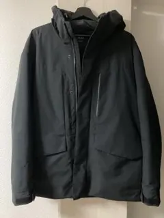 ユニクロ ハイブリッドダウンジャケット L ブラック 黒 UNIQLO