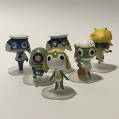 ケロロ軍曹 キャラセル 6体 まとめ売り ミニフィギュア ドロロ兵長