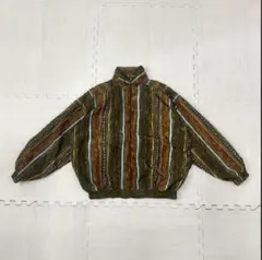 パイソン風柄　ジップアップジャケット　アーカイブ　グランジ y2k パンク