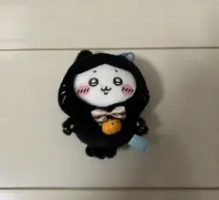 ハチワレ　ハロウィン　黒猫　ぬいぐるみマスコット