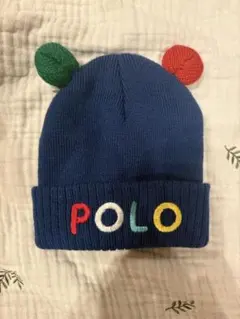 POLO ニット帽　3-6ヶ月