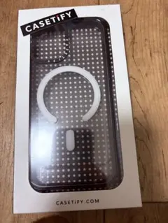 CASETiFY iPhone17 クリア ドット MagSafe