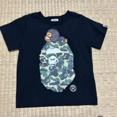 ❣️本日限定特価❣️ BAPE KIDS Tシャツとカラフルパンツセット90 正規品 ❣️本日限定特価❣️ BAPE KIDS Tシャツ 3枚セット 120cm正規品