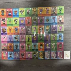 あつ森 amiiboカード まとめ売り 計60枚 +シール1枚