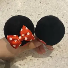 ディズニー ミニーちゃん パッチン ヘアピン
