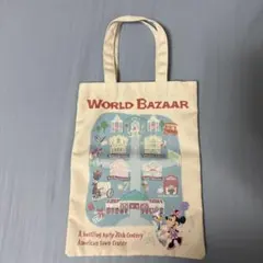 ディズニー トートバッグ ランダム ワールドバザール