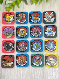 ☆「ポケモントレッタ」メダルセット 16枚セット まとめ売り☆