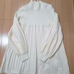 earth music&ecology アイボリー長袖トップス