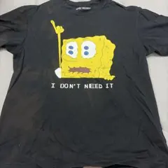 UNIQLO UT スポンジボブ Tシャツ ブラック L