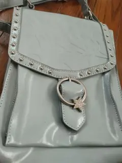 VIVAYOUキラキラスター付スタッズショルダーバック