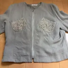 UNA PARTE COLLEZIONE ノーカラージャケット 40のサムネイル