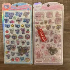 うるちゅるポップシール エスターバニー エンジェルブルーなかむらくん2点セット