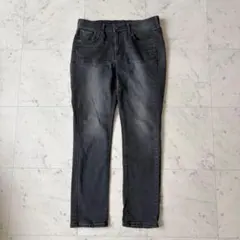 サムシング スキニーデニム スリムパンツ【XL-3L】ストレッチ 美脚ジーンズのサムネイル