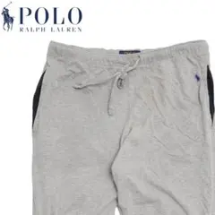 ラルフローレン 無地 ジョガーパンツ グレー S コットン