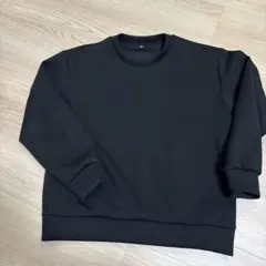 GU ブラック スウェットトレーナー Mサイズ　セットアップ