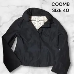①⑤COOMB テーラードジャケット ブラック サイズ40のサムネイル