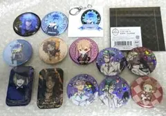 ツイステ　イデア　バレンタイン　缶バッジ　メッセージカード　フロイド　レオナ