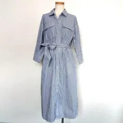 BEAMS HEART 七分袖シャツワンピースのサムネイル