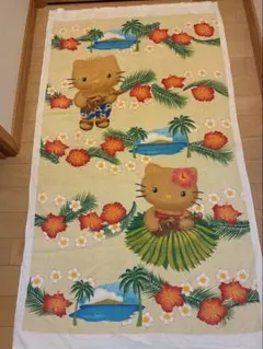 キティ サンリオキャラクターズ トロピカル ハイビスカス タオル レア