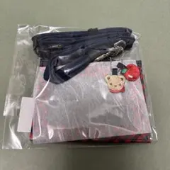 ファミリア familiar ネームホルダー パスケース 社員証 赤チェック