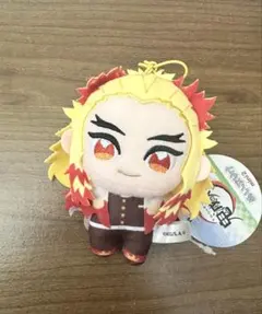 鬼滅の刃　ぬいぷりけmini2 煉獄杏寿郎　ぬいぐるみ　マスコット