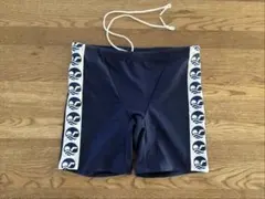 男の子用ネイビー水着（調整可能ひも付き）