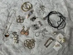 アクセサリー イヤリング 指輪 ネックレス ピアス まとめ売り　17点セット