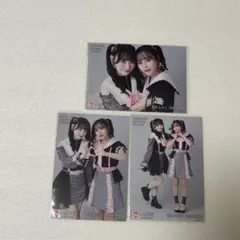 なぎさ卒コン＝LOVE 齊藤なぎさ 齊藤樹愛羅 生写真 3枚セット