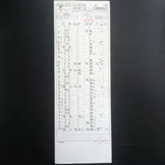 国鉄 スタフ(乗務行路表) 9枚 + 金属製ケース 名古屋運転区等 臨時列車