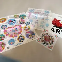 未使用　おりシワ有　サンリオ　イベント　ショップ　ビニール袋４枚　まとめ売りのサムネイル