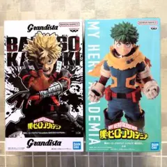 僕のヒーローアカデミア フィギュア 緑谷出久 爆豪勝己 ２点セットまとめ売り