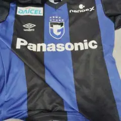 umbro Panasonic サッカーシャツ 黒・青