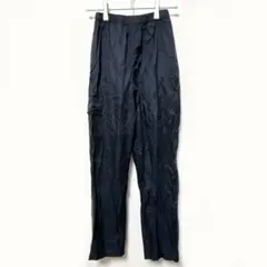 コロンビア ナイロン カーゴパンツ キッズM 140 150 裾調整可 黒