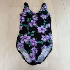 フラワープリント レオタード チャコットMサイズ - メルカリ