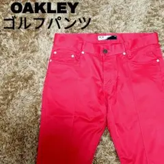 OAKLEY ゴルフパンツ ピンク スカル ドクロ