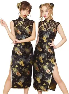 【早い者勝ち】クリアストーン ロングレース チャイナ