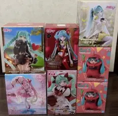初音ミク フィギュアセット　全7体