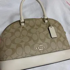 コーチ ミニ シエラ サッチェル・シグネチャー キャンバス