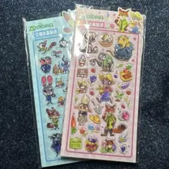 ディズニー✩.*˚ズートピアドロップシール✩.*˚海外正規品✩.*˚
